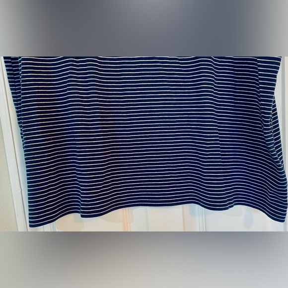 Ralph Lauren Horizontal Navy/White Stripe Short Sleeve Tee Shirt. Size 2X Women - Picture 9 of 10